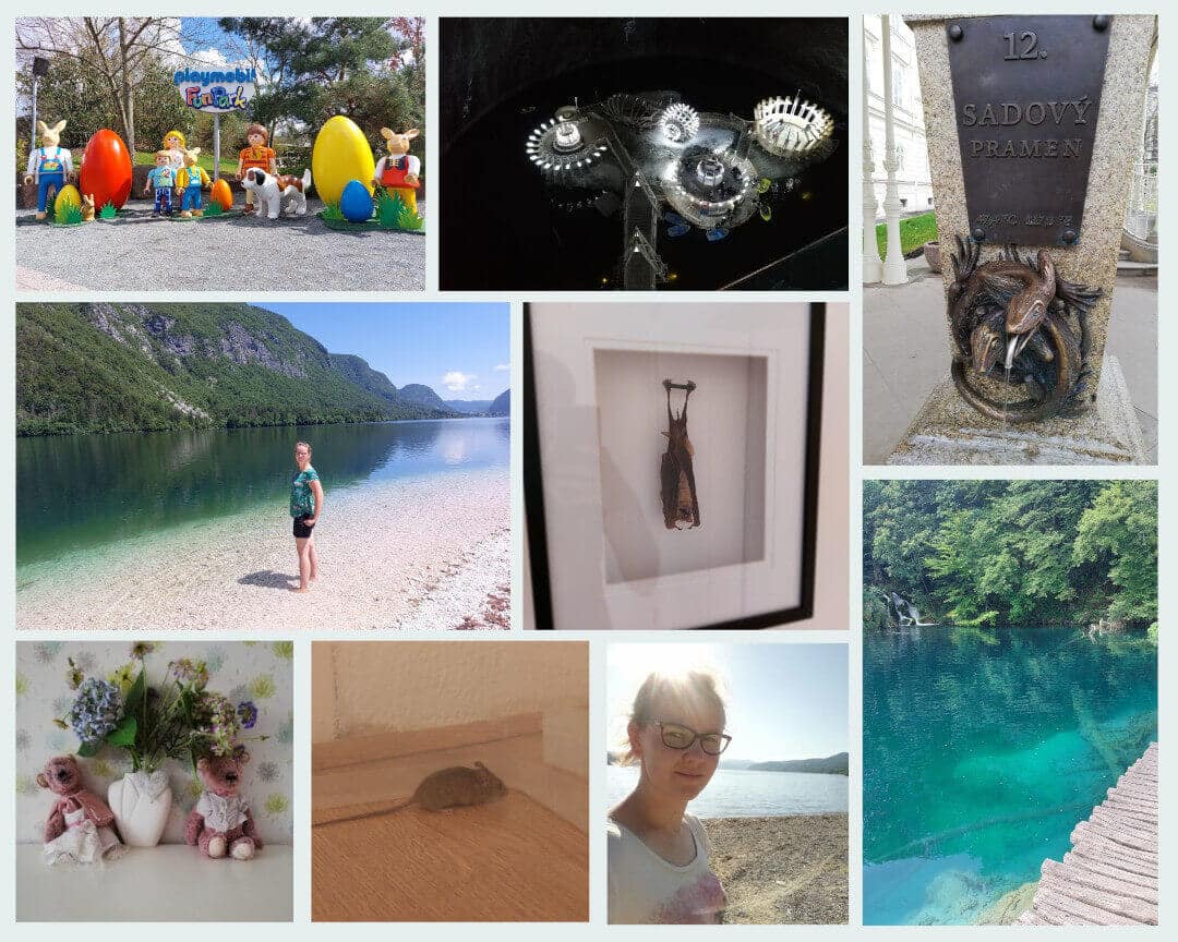 Collage Impressionen der Reise