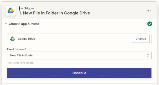 Google Drive als Trigger