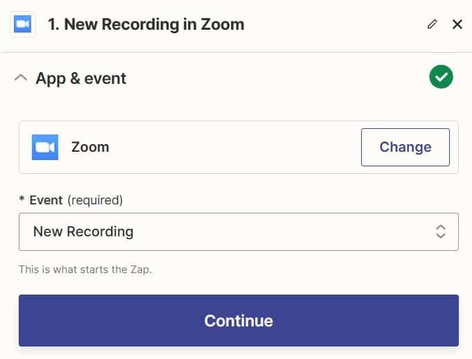 Apps in Zapier verknüpfen